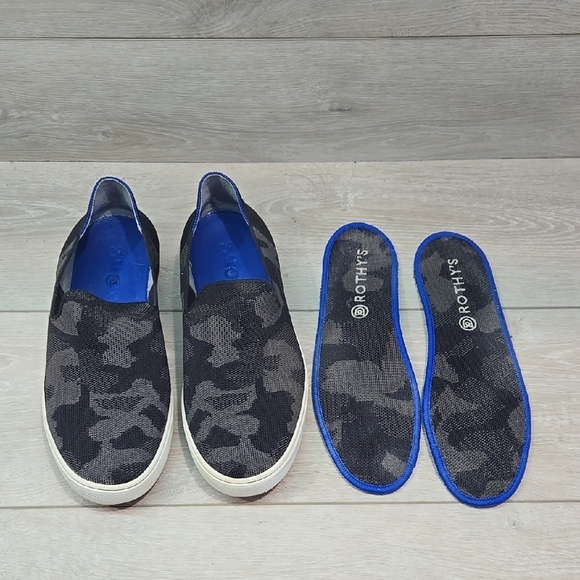 Rothy's Women Loafer Slip On Animal Print Loafer Shoes Sz 9.5 - Picture 2 of 13